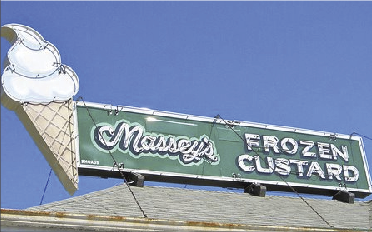 Massey’s Frozen Custard is now open year-round.