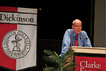 “The Currency Of Movement” Environmentalist Bill McKibben Visits Campus