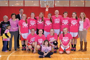 The women’s basketball team celebrated their annual “Play 4Kay” day on Saturday, Feb. 8. The members of the team raised money for breast cancer research in the event named after the former NC State coach who died in 2009. 