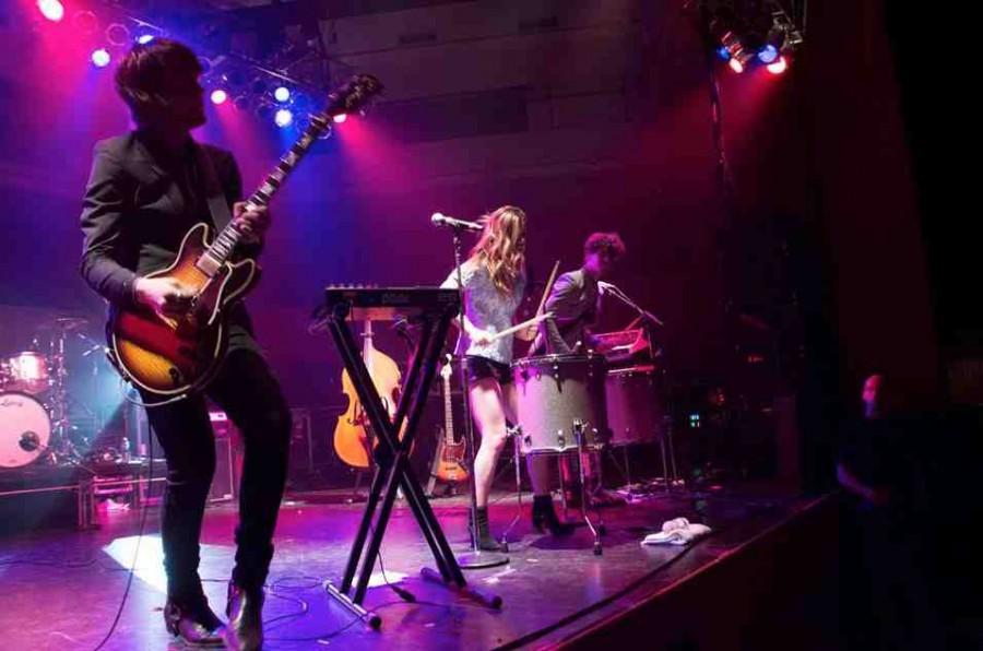 Echosmith rocks the stage in ATS to a thin but enthusiastic crowd.