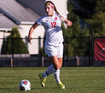 Rachel Lazris ’20 totaled 1 goal and 1 assist in the Red Devils’ 4-0 win over Lycoming on Wednesday, September 7.  