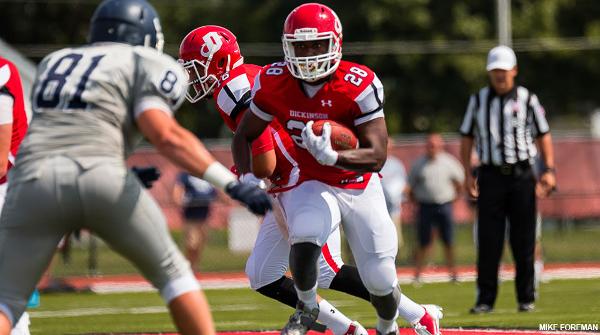 The Red Devil football team suffered a tough loss on Saturday, falling to Muhlenberg 72-7. 