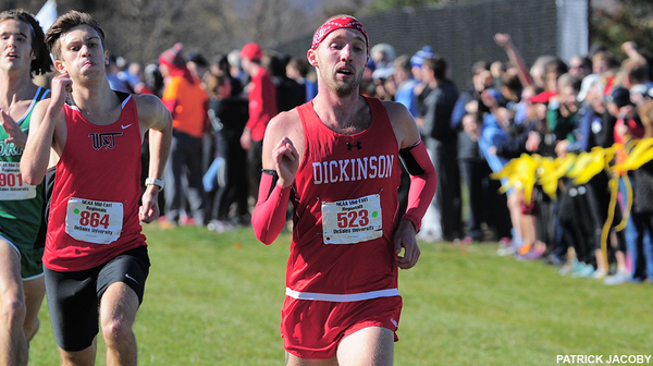 The Red Devil men’s cross country team finished fifth in the NCAA Mideast Regional Championships.