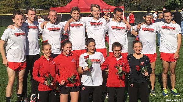 The Red Devils cross country teams both posted top-3 finishes at the Centennial Conference Championships.