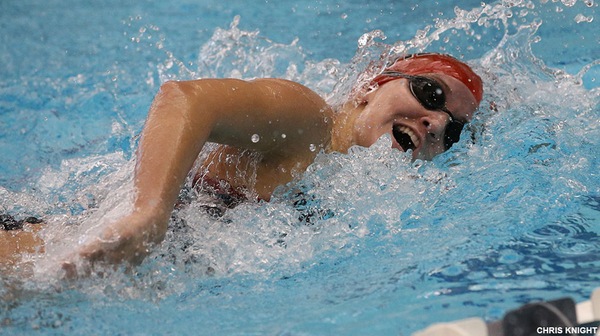 The Dickinson women’s swimming team overcame Franklin & Marshall on Saturday to take home a match win on Senior Day.