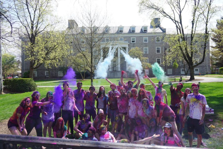 The+Hindu+festival+of+color+was+celebrated+by+many+Dickinson+students+last+Saturday.
