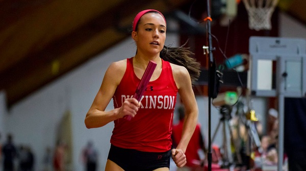 The Dickinson men’s and women’s track & field teams competed at the Bucknell Distance Carnival. 