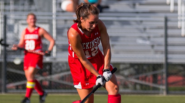 The Dickinson field hockey team is off to a perfect start to the season after big wins over Frostburg State University and Bridgewater College.
