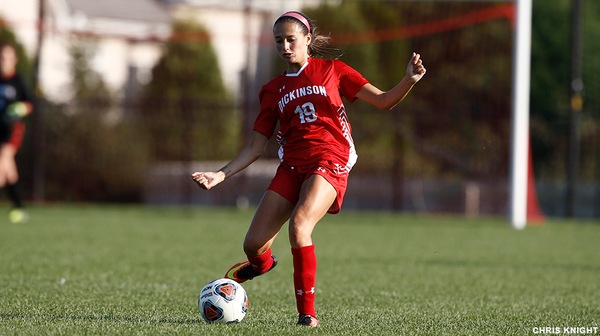 The Dickinson womens soccer team earned a 3-1 win over Washington College on Saturday.