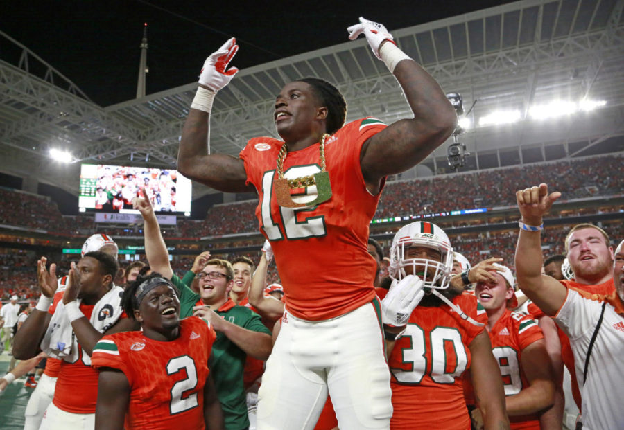 The Miami Hurricanes finally earned a spot in the top-four this weekend after a huge 40-8 win over Notre Dame.