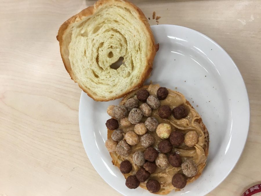 Caf+Creation%3A+Peanut+Butter+Chocolate+Croissant+Crunch