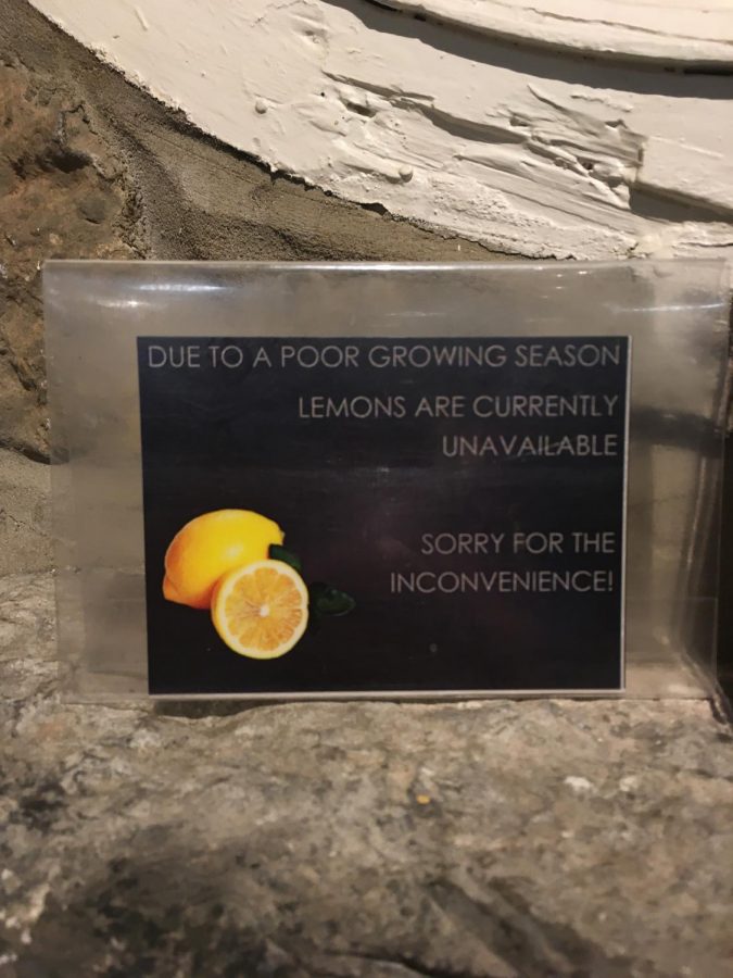 Where Are My Lemons?
