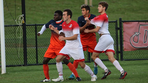 Men’s Soccer Moves to First in Centennial Conference