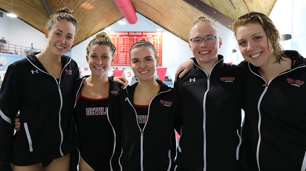 Women’s Swimming Continues Hot Streak Against Franklin & Marshall