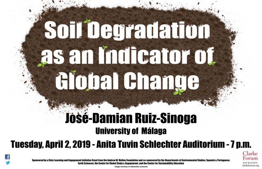 Professor Presents Research on Soil Degredation