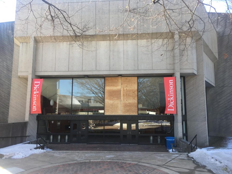 Vandals Break ATS Windows