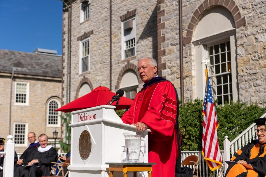 John E. Jones III Inaugurated as 30th President of Dickinson College, Reflects on Year as Interim President