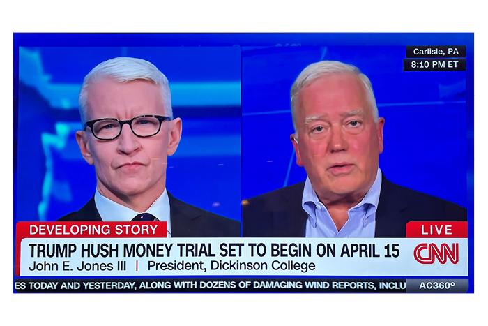 Anderson Cooper hosts President Jones on Trump’s legal cases